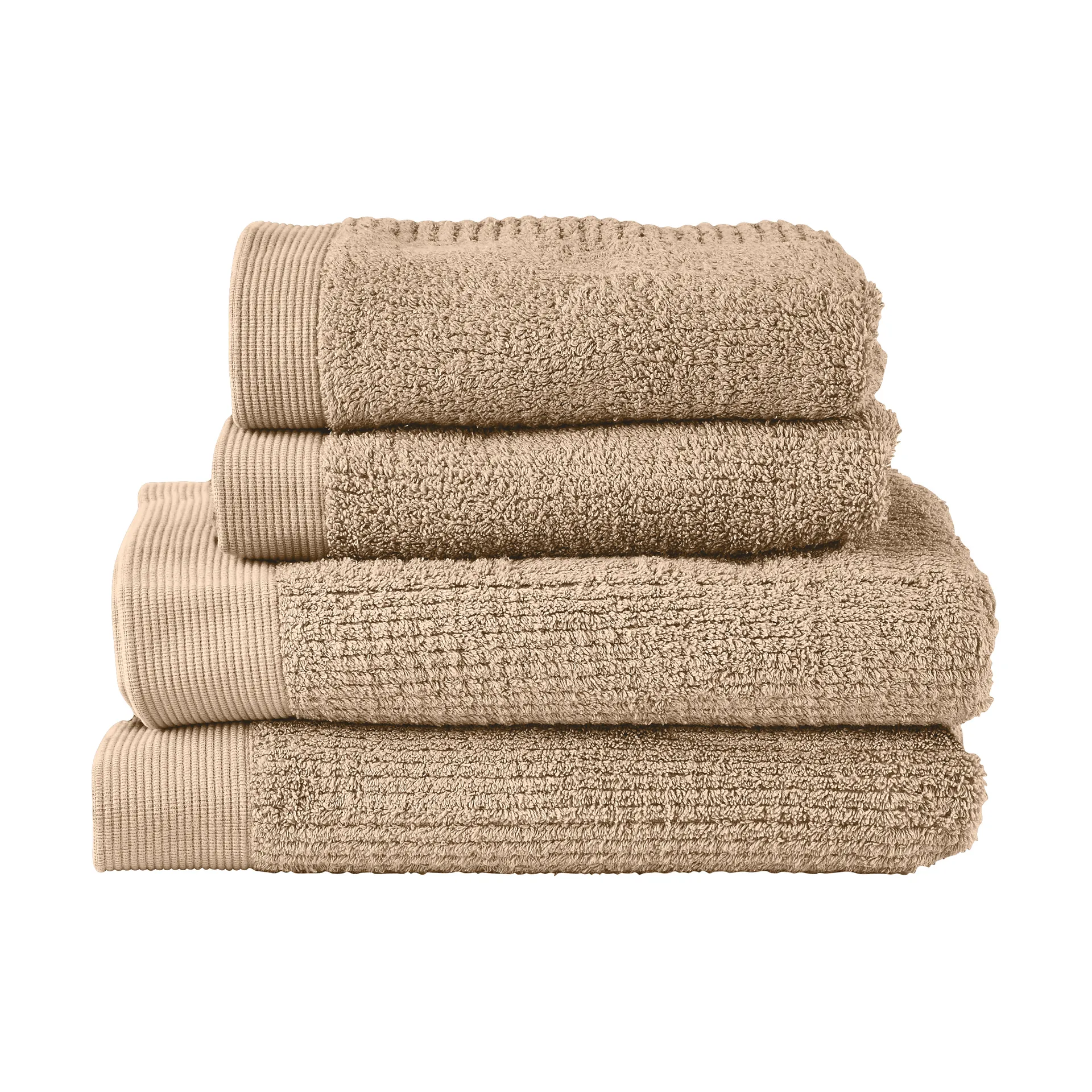 Zone Denmark Set de serviettes Classic 4 pièces Camel