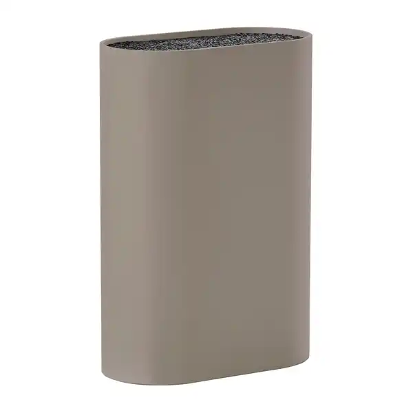 Singles knivblock 24 cm, Taupe
