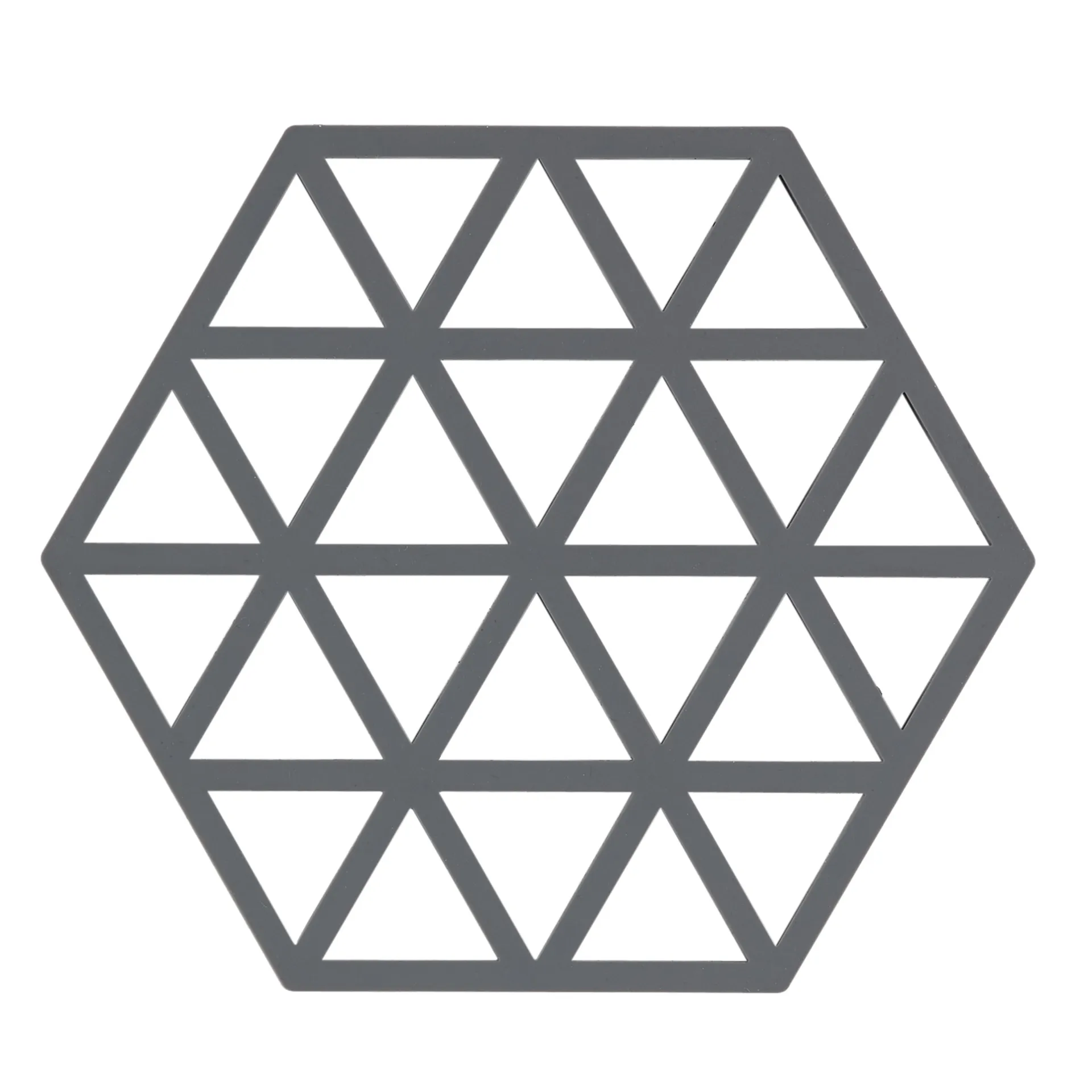 ZONE Denmark - Zone Triangles Bordskåner 16 x 14 x 0,9 cm Cool Grey