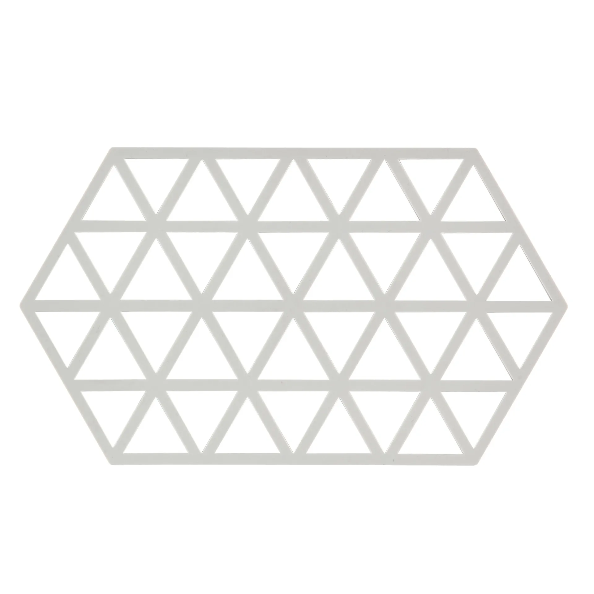 ZONE Denmark - Zone Triangles Bordskåner 24 x 14 x 0,9 cm Varm grå