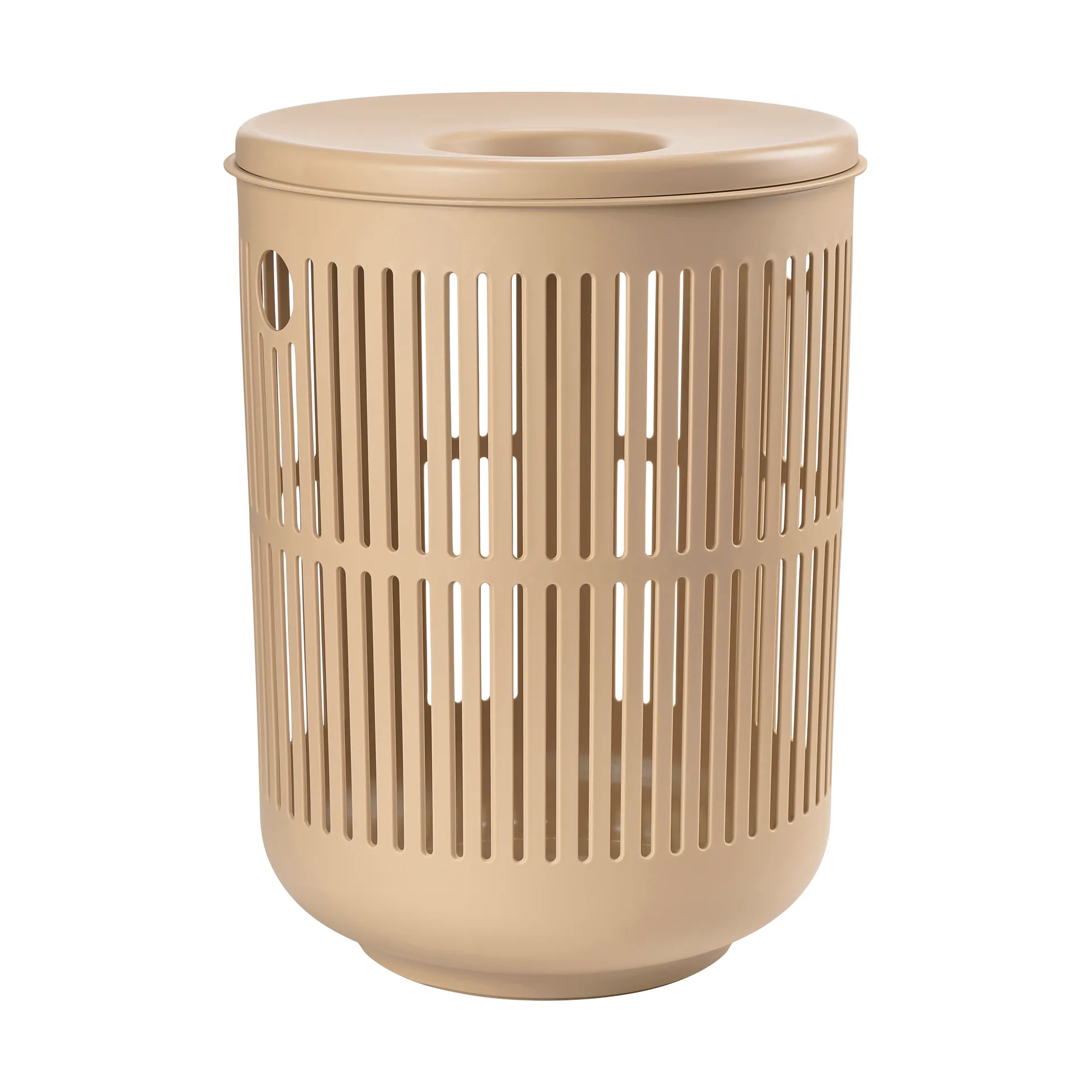 ZONE Denmark - Zone Ume Vasketøjskurv m/låg 54 cm Camel