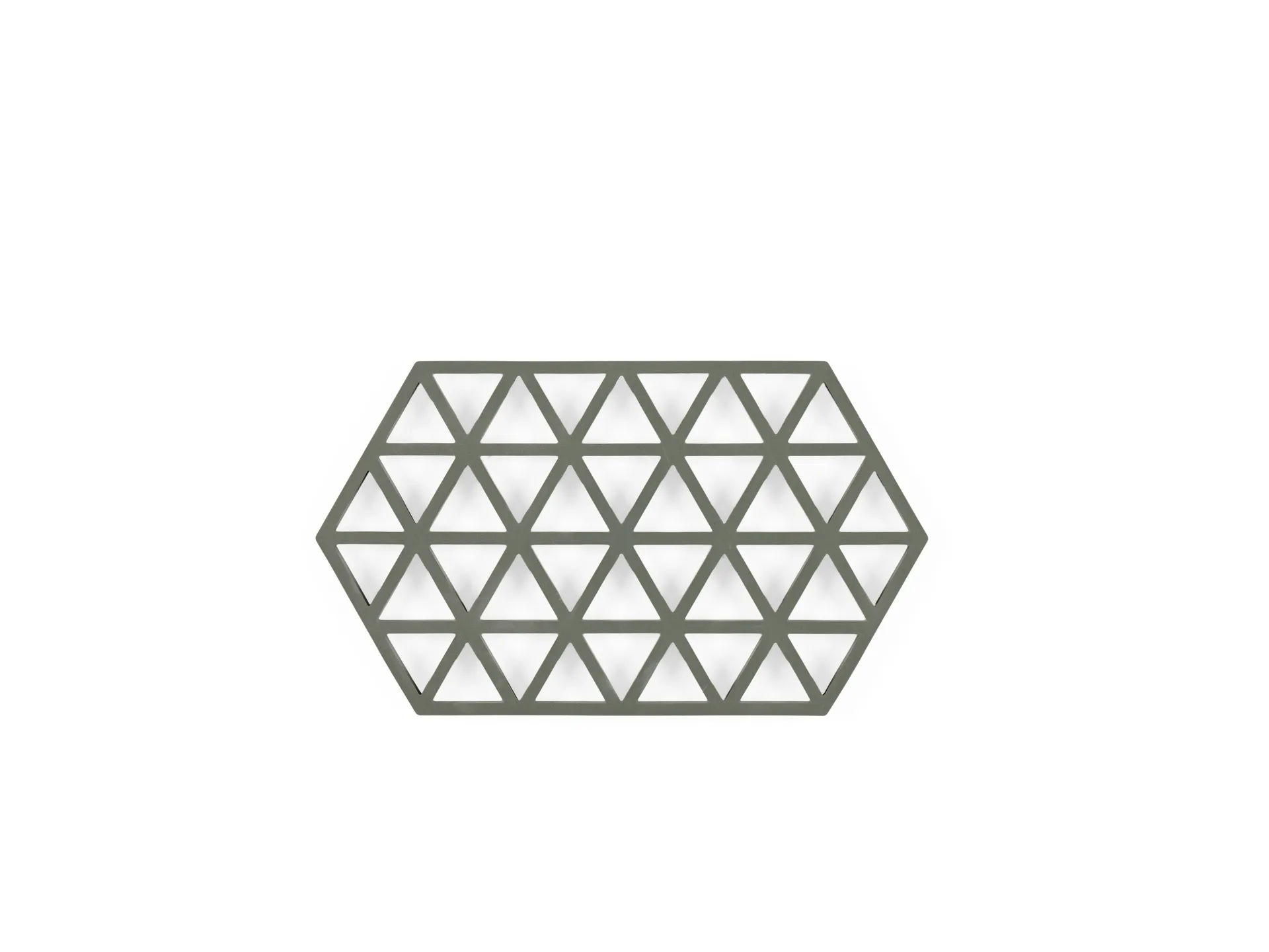 ZONE Denmark - Zone Triangles Bordskåner 24 x 14 x 0,9 cm Olive Taupe