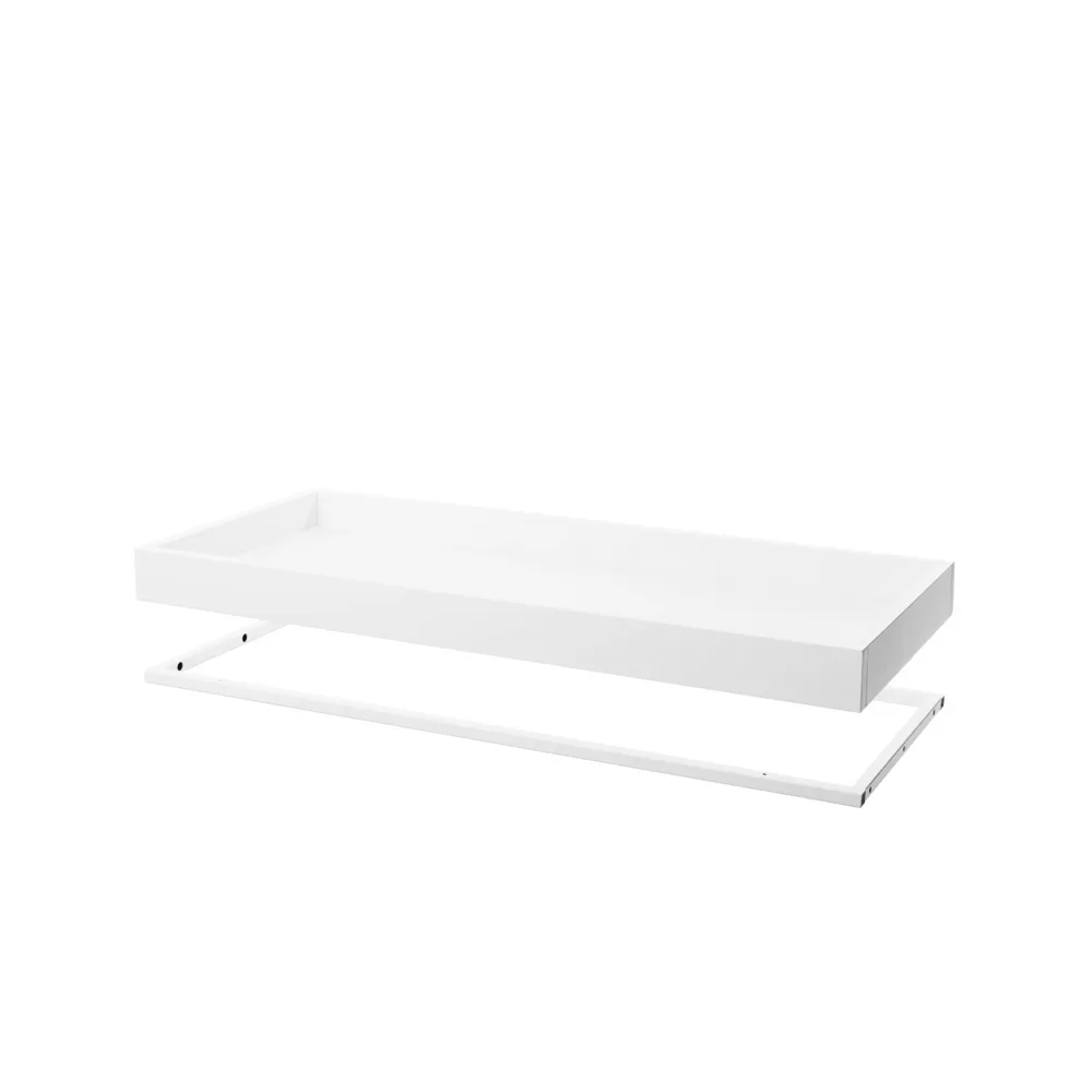 Zweed Étagère Molto 840 blanc, cadre en métal blanc incl.
