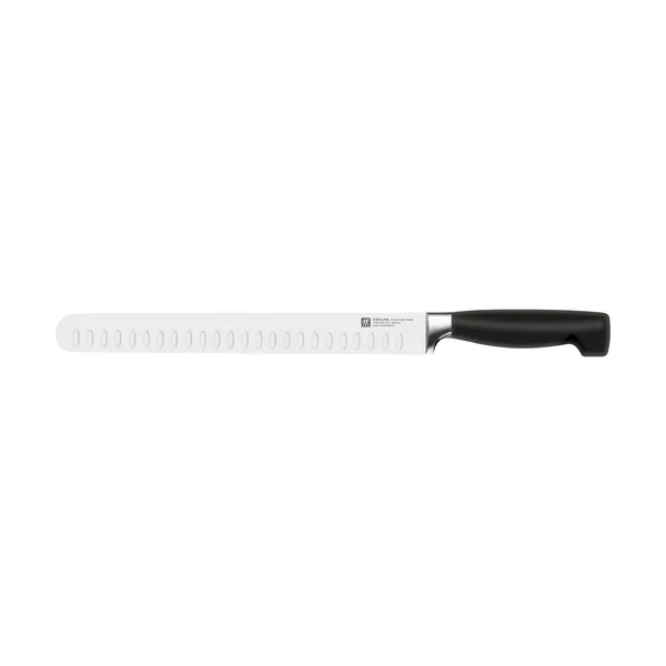 Zwilling Four star filé/trancherkniv 26 cm, Svart-rostfritt stål