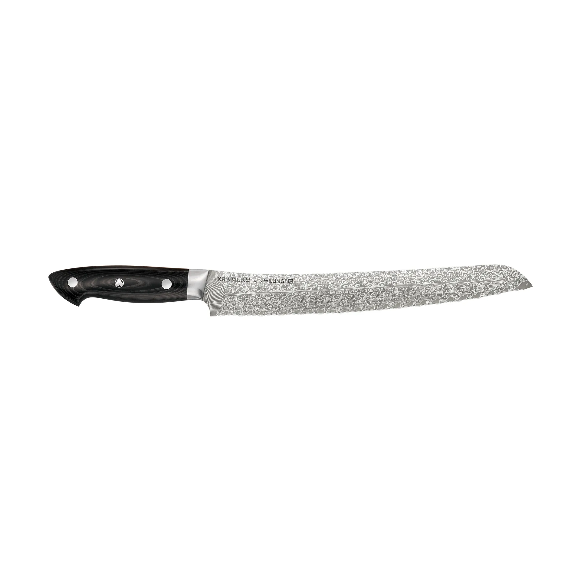 Zwilling Zwilling Kramer euro stainless br&ouml;dkniv 26 cm Damaskus-svart