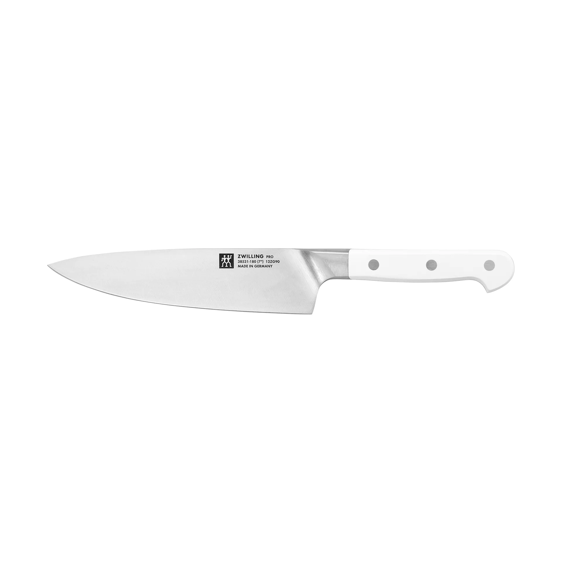 Zwilling Zwilling Pro le Blanc kockkniv 18 cm Vit-rostfritt st&aring;l