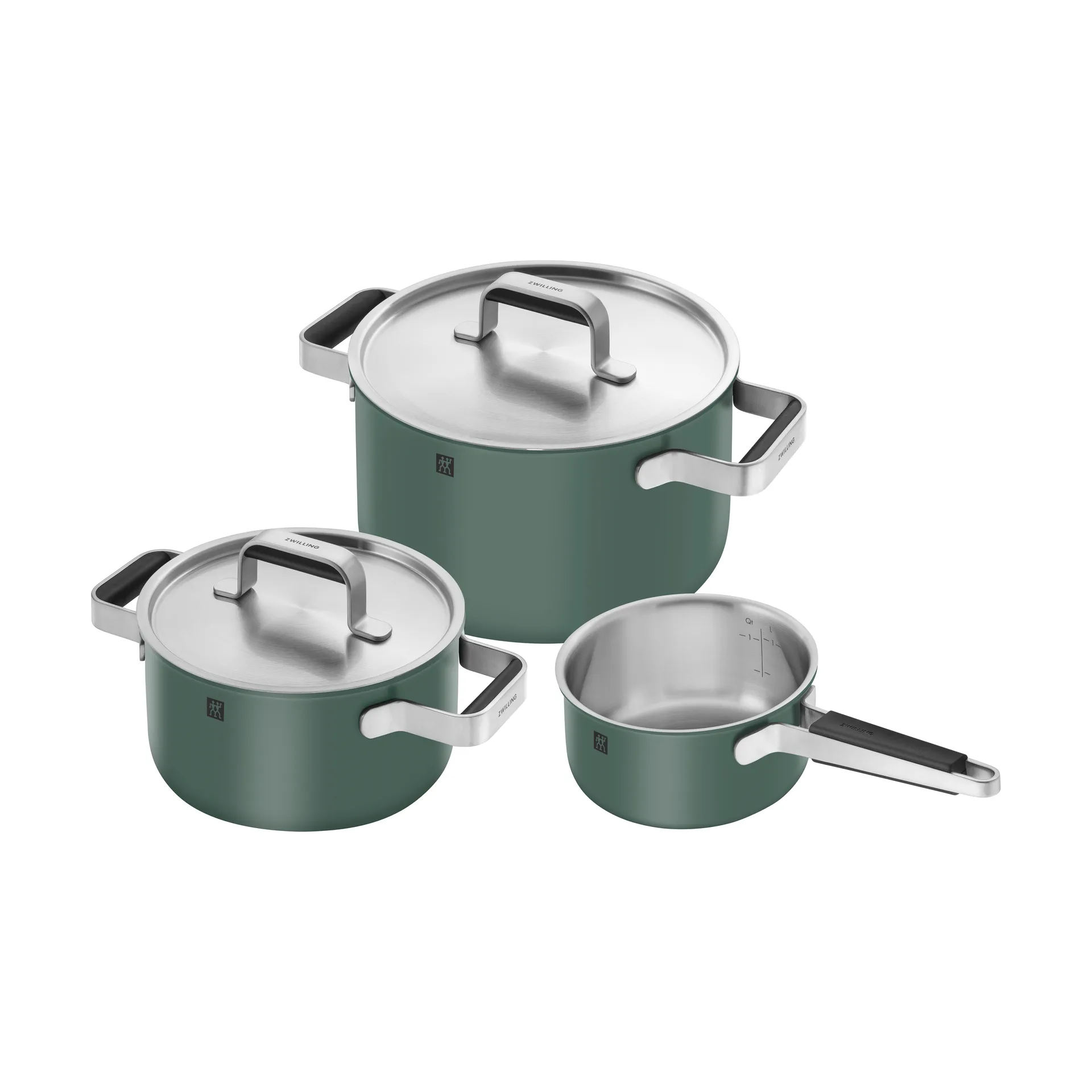 Zwilling Zwilling Pure kasserollesæt 5 dele Grøn