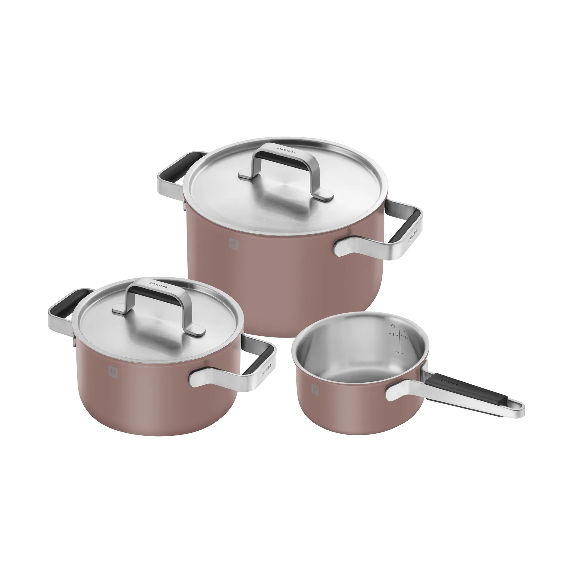 Zwilling Zwilling Pure kasserollesæt 5 dele Pink