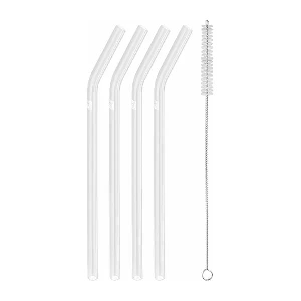 Zwilling Sorrento sugrör böjd 4-pack, Klar