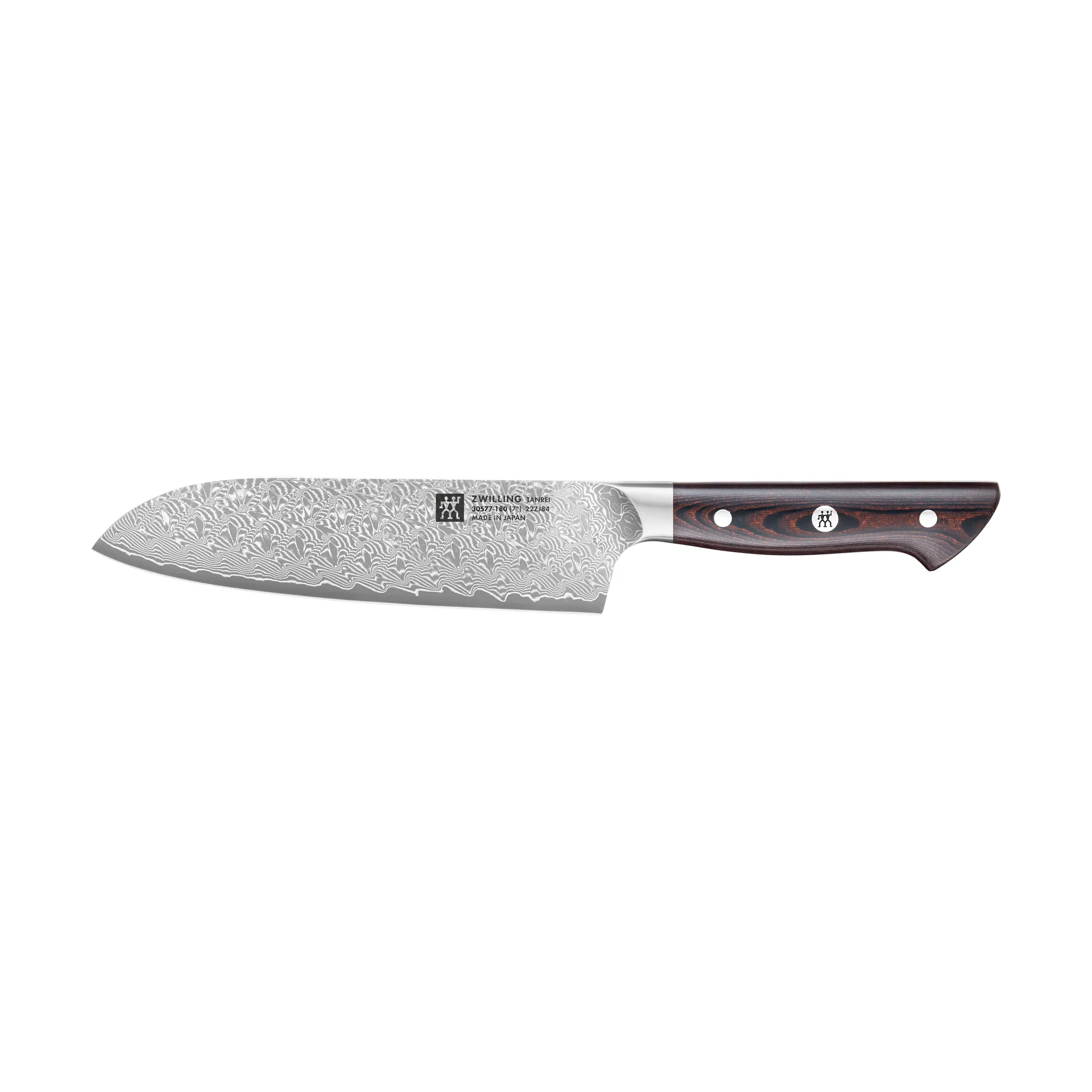 Zwilling Zwilling Tanrei santokukniv 18 cm Damaskus-sort