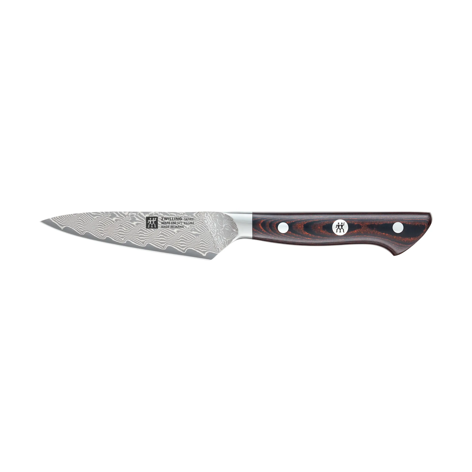 Zwilling Zwilling Tanrei skalkniv 10 cm Damaskus-svart