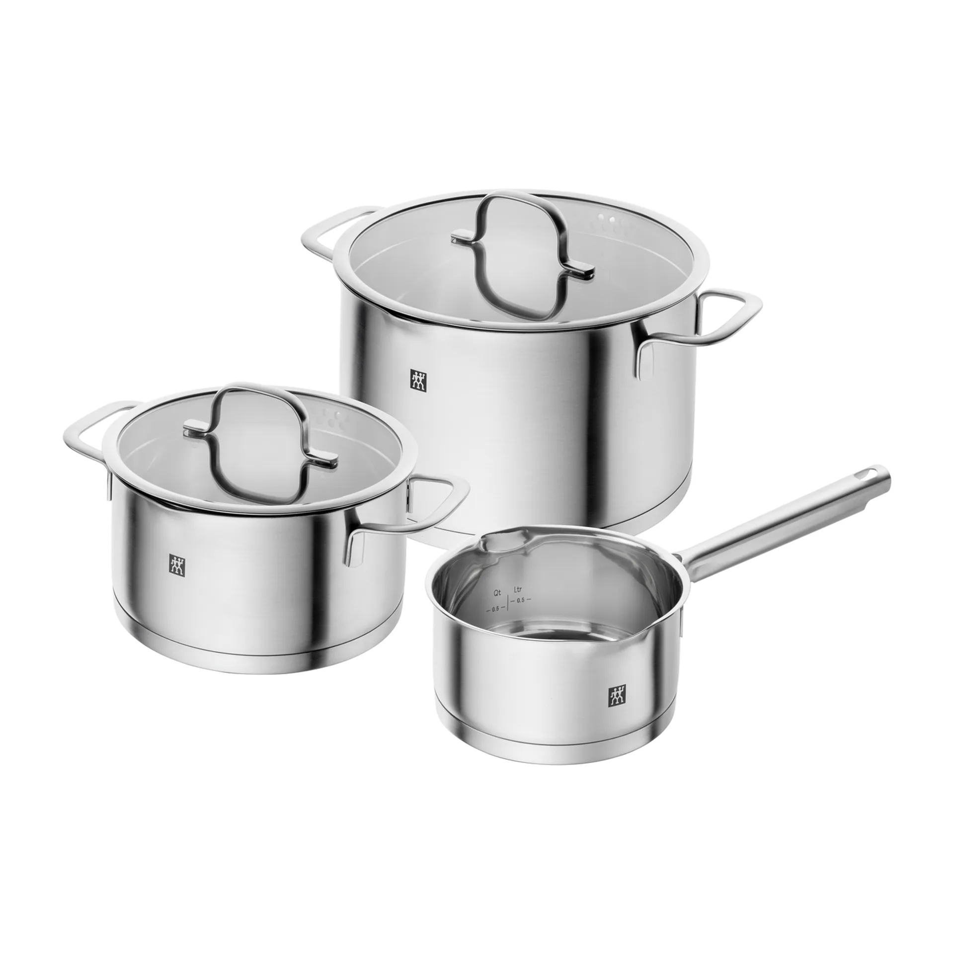 Zwilling Zwilling TrueFlow grydesæt 3 dele Sølv