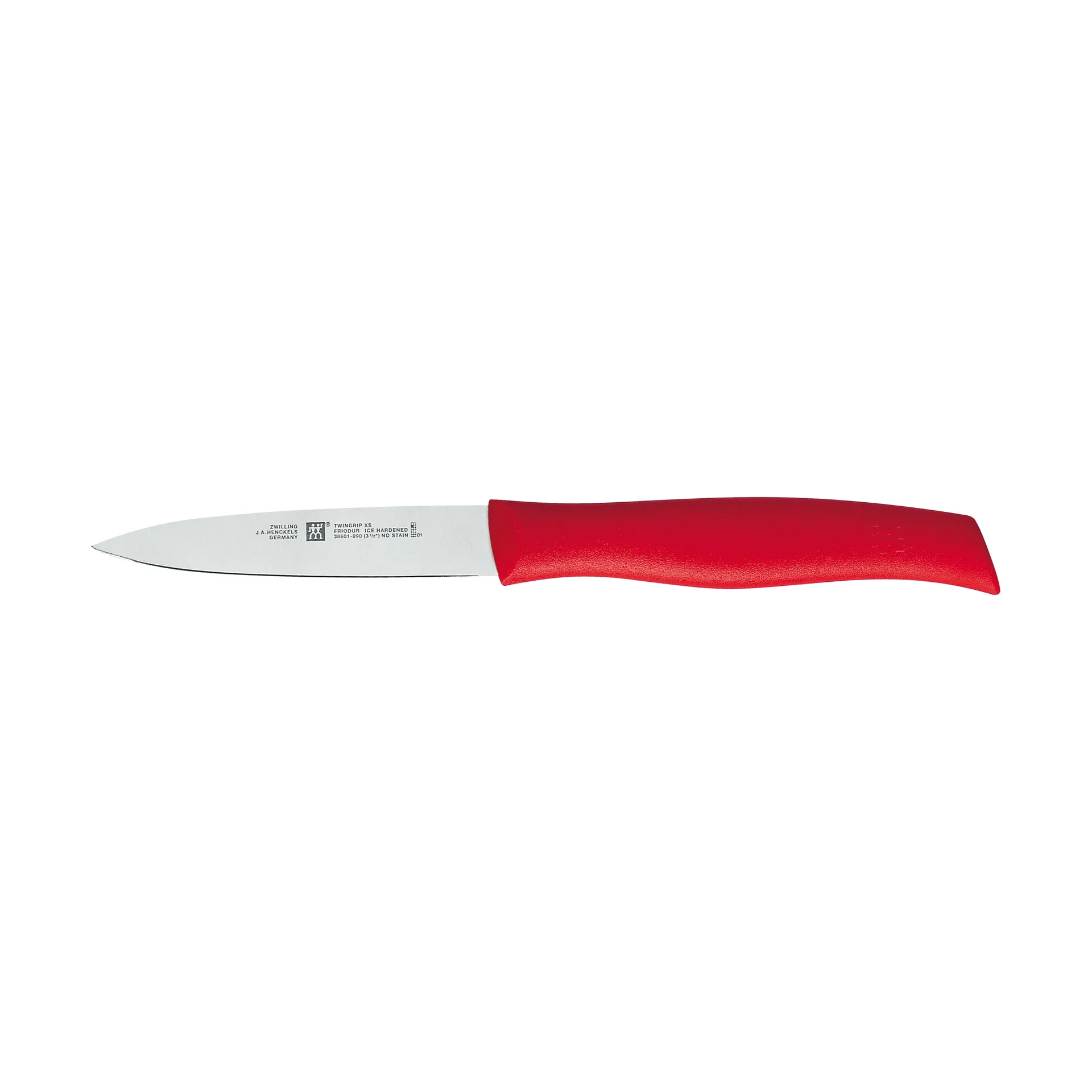 Zwilling Zwilling Twin grip spids grøntsagskniv 9 cm Rød-rustfrit stål